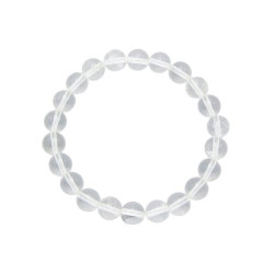 /Bracelet boule 08mm cristal de roche a de Camille ambiance nature dans 💎 Bijoux et accessoires ésotériques