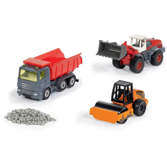 COFFRET - CONSTRUCTION ROUTE de Siku - voiture pour enfant dans Voiture et tracteur