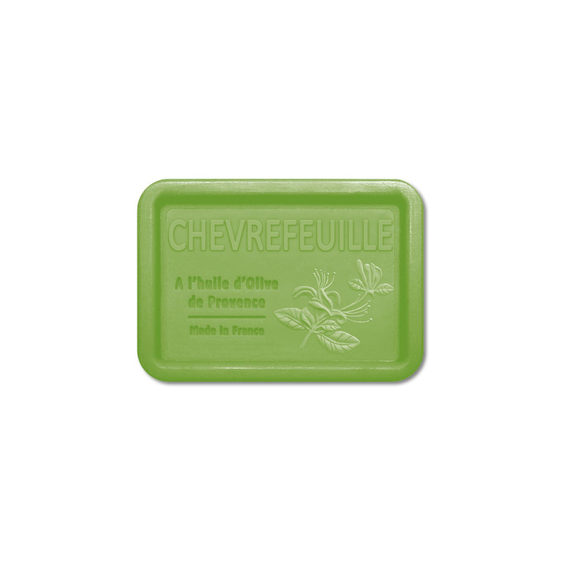 SAVON 120G CHEVREFEUILLE de Savons 🧼et huiles essentielles Esprit de Provence 🫏 dans Savon noir, Savon de Marseille, Alep