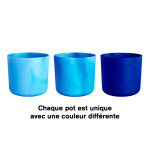 Pot The Ocean Rond 18Cm Bleu -Elho de Elho - Pot en plastique de qualité dans Pots en plastique