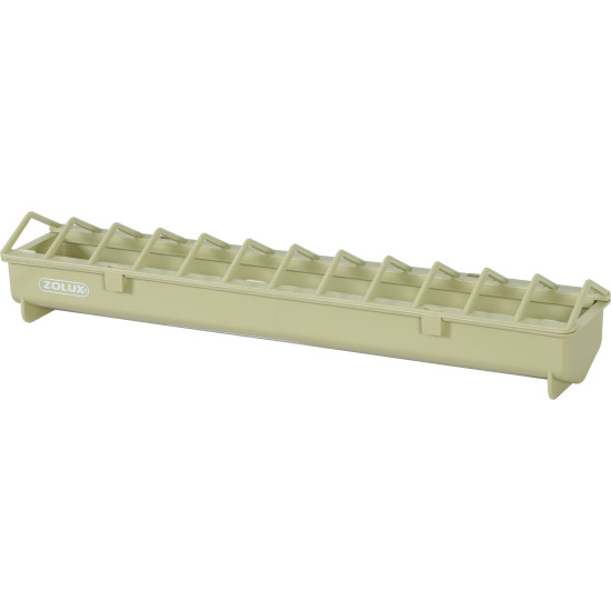 Mangeoire 40cm lichen pour poules et volailles de Zolux - Produit pour animaux dans Mangeoires pour poules