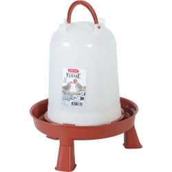 Abreuvoir pied 3l terra pour poules et volailles de Zolux - Produit pour animaux dans Abreuvoirs pour poules
