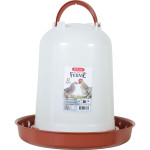 Abreuvoir 8l terra pour poules et volailles de Zolux - Produit pour animaux dans Abreuvoirs pour poules