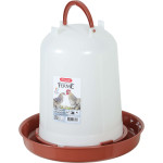 Abreuvoir 8l terra pour poules et volailles de Zolux - Produit pour animaux dans Abreuvoirs pour poules