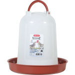 Abreuvoir 3l terra pour poules et volailles de Zolux - Produit pour animaux dans Abreuvoirs pour poules