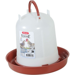 Abreuvoir 1.5l terra pour poules et volailles de Zolux - Produit pour animaux dans Abreuvoirs pour poules