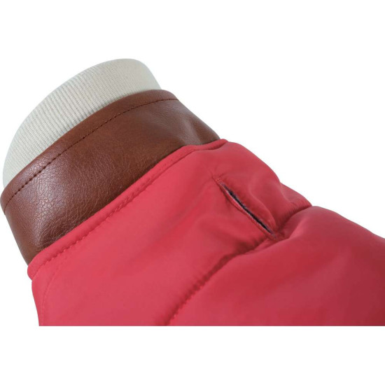 Doudoune london t55 rouge de Zolux - Produit pour animaux dans Pull et manteau pour chien