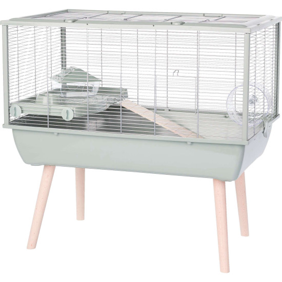 Cage nlife 80 ham vert de Zolux - Produit pour animaux dans Cages pour rongeurs