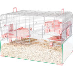 Cage panas colour 60 rose de Zolux - Produit pour animaux dans Cages pour rongeurs