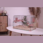 Cage panas colour 60 rose de Zolux - Produit pour animaux dans Cages pour rongeurs