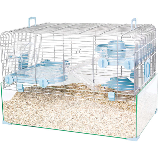Cage panas colour 60 bleu de Zolux - Produit pour animaux dans Cages pour rongeurs