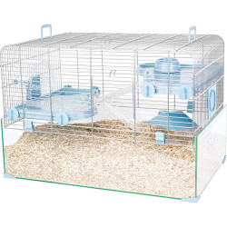 Cage panas colour 60 bleu de Zolux - Produit pour animaux dans Cages pour rongeurs