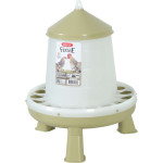 Mangeoire silo pied 4kg lichen pour poules de Zolux - Produit pour animaux dans Mangeoires pour poules
