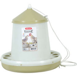 Mangeoire silo 4kg lichen pour poules/volailles de Zolux - Produit pour animaux dans Mangeoires pour poules