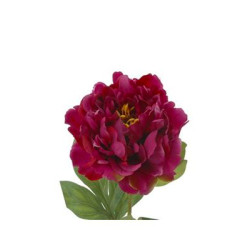 TIGE PIVOINE 82CM FUCHSIA de Fleur artificielle dans Fleur artificielle