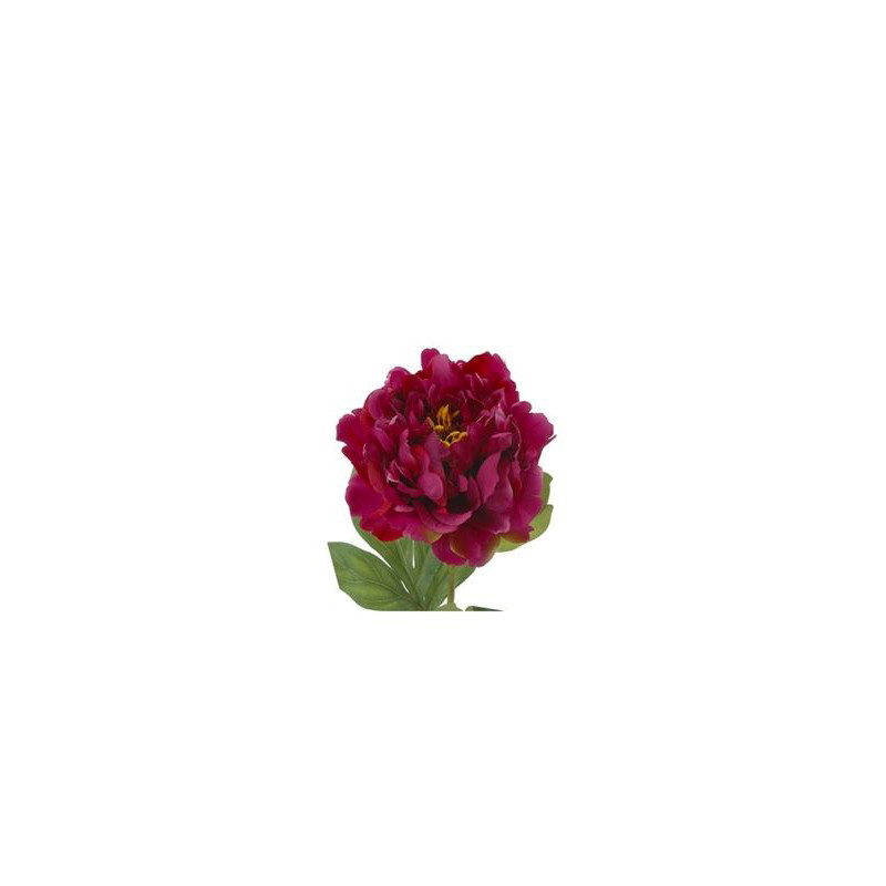 TIGE PIVOINE 82CM FUCHSIA de Fleur artificielle dans Fleur artificielle