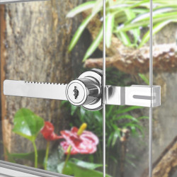Serrure vivarium 120mm de Habistat, le matériel pour les reptiles dans Terrariums – Vivariums
