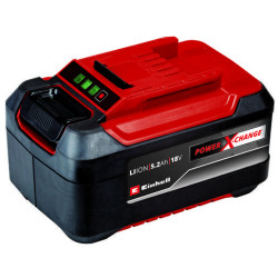 Twinpack 18v 2x5.2ah power x-change de Einhell - tondeuse et outil à batterie dans Chargeur et batterie pour outils de jardin