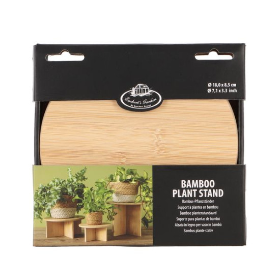 Porte plantes en bambou m de Esschert design - deco maison et jardin dans Support de pot
