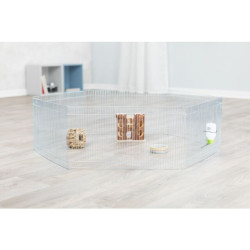 Enclos hamster métal galvanisé. 90x25cm de Trixie - Produit pour animaux dans Cages pour rongeurs