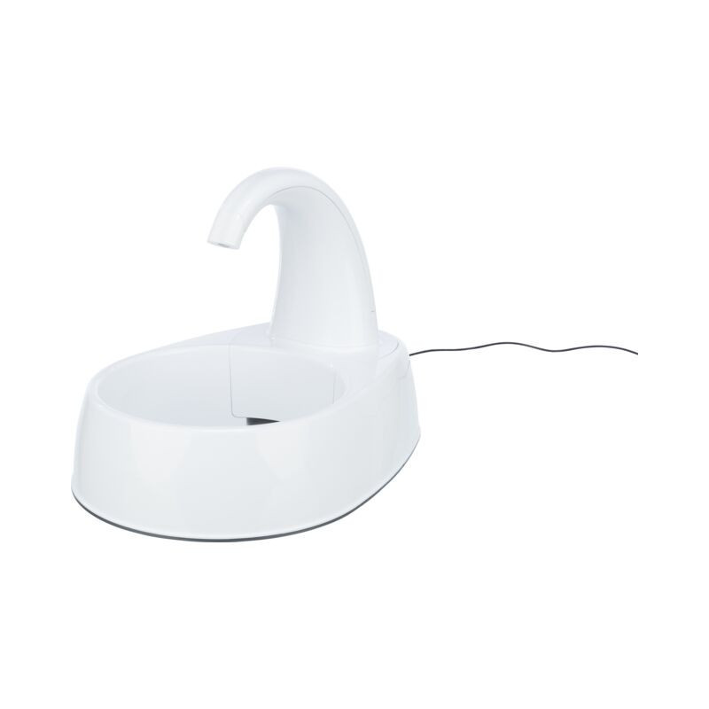 Fontaine à boire 2.5 l/25x24.5x35cm. blanc de Trixie - Produit pour animaux dans Gamelles, distributeurs et fontaines pour chats