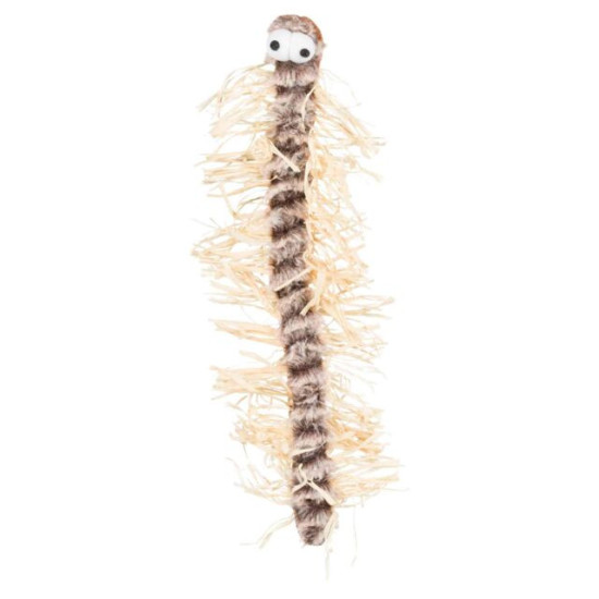 Mille-pattes. en peluche/raphia. 33cm de Trixie - Produit pour animaux dans Jouets pour chats