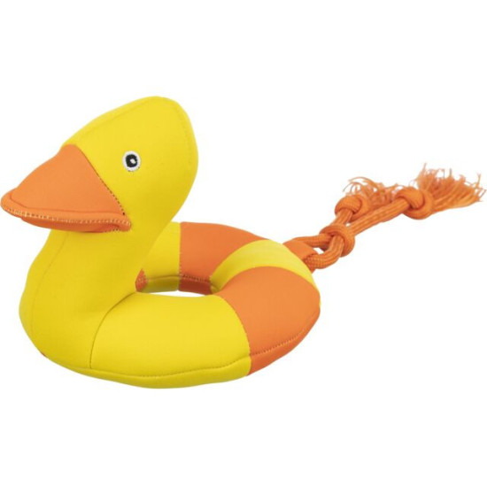 Aqua toy canard sur corde. en tissu. 20cm/36cm de Trixie - Produit pour animaux dans Jouets pour chiens