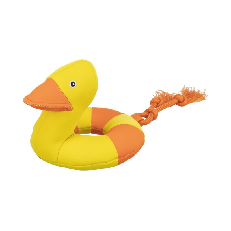 Aqua toy canard sur corde. en tissu. 20cm/36cm de Trixie - Produit pour animaux dans Jouets pour chiens