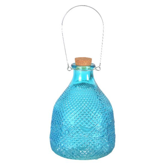 Attrape guepes verre chine bleu l de Esschert design - deco maison et jardin dans 🐝 Produits anti Guêpes et frelons