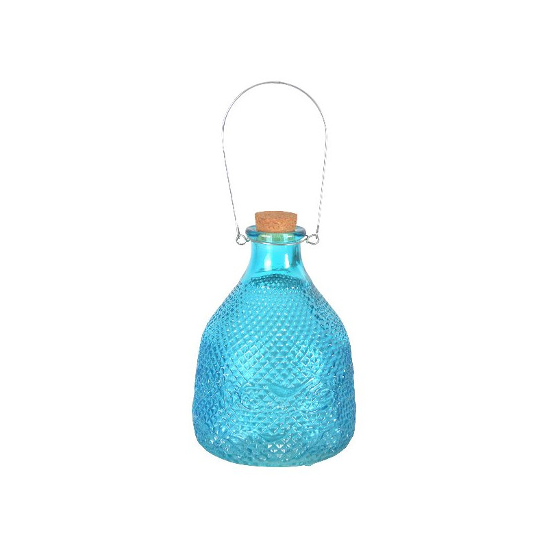 Attrape guepes verre chine bleu l de Esschert design - deco maison et jardin dans 🐝 Produits anti Guêpes et frelons
