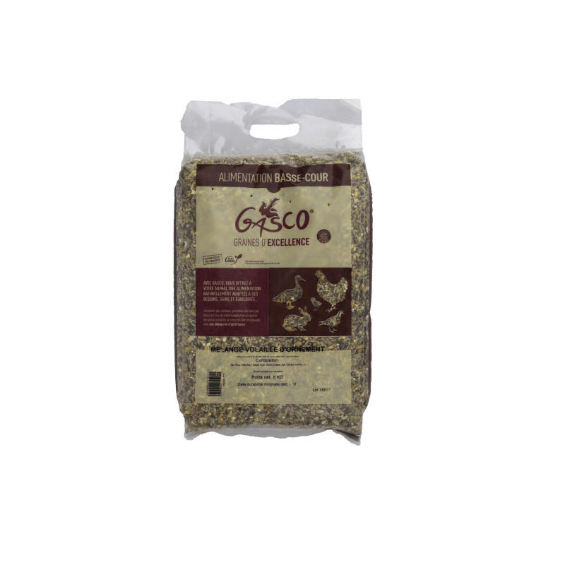 GS GALINETTE MELANGE VOLAILLE 5KG de Gasco dans Alimentation des poules et animaux de basse cour