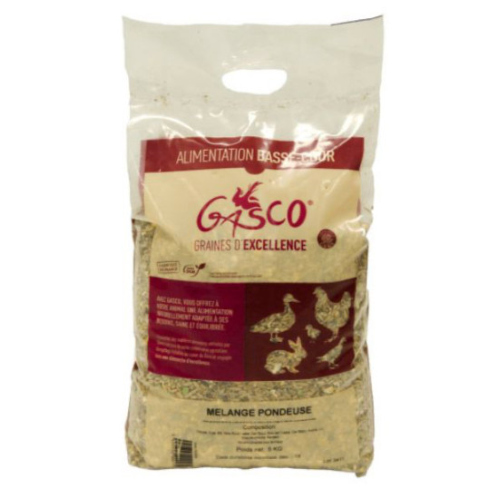 Melange Pondeuse 5Kg Gasco de Gasco dans Alimentation des poules et animaux de basse cour