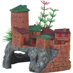 Village medieval mm décoration aquarium de Zolux - Produit pour animaux dans Sujets pour aquarium