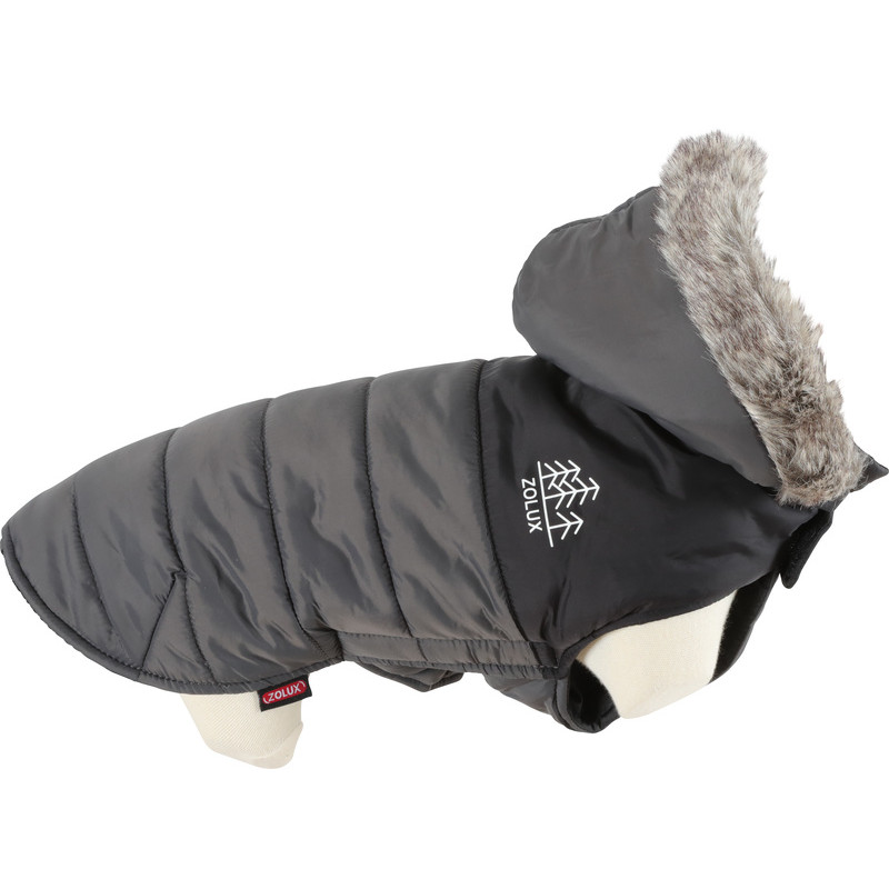 Doudoune mountain t45 gris de Zolux - Produit pour animaux dans Pull et manteau pour chien