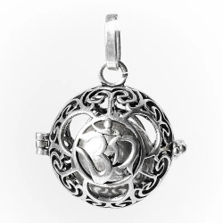 Pendentif grossesse om boule harmonie 2.5 cm de Phoenix import dans 💎 Bijoux et accessoires ésotériques
