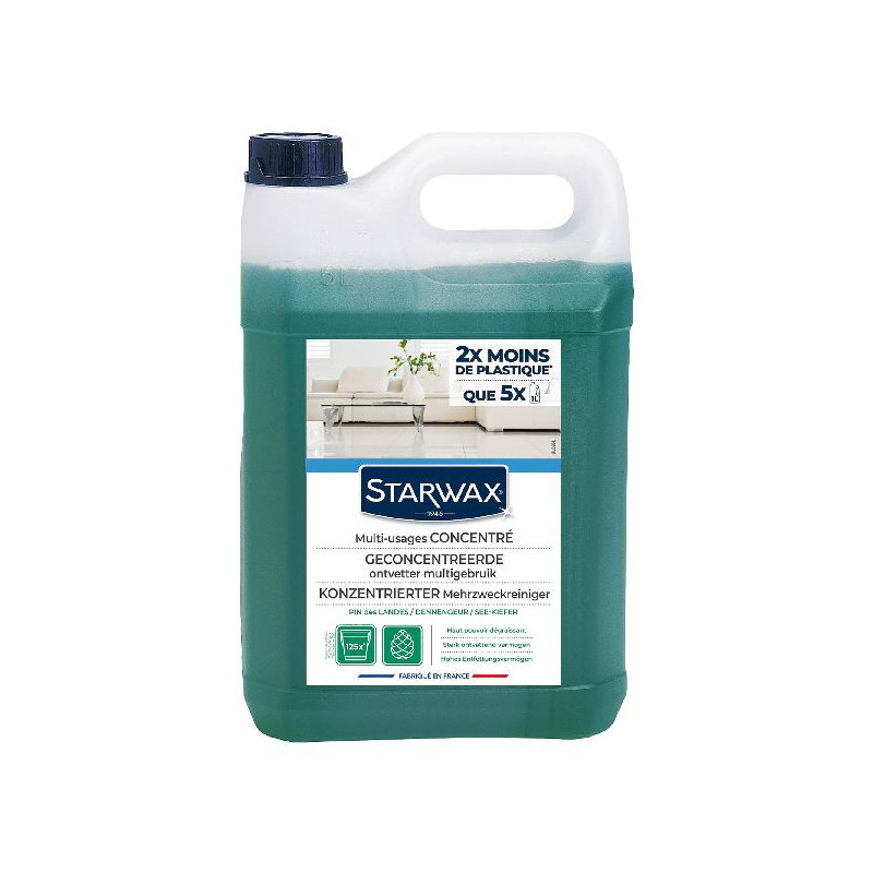 Nettoyant Multi-Usages Pin Des Landes 5L Starwax de Jardinerie Bordeaux Libourne Gironde dans Entretien de la maison