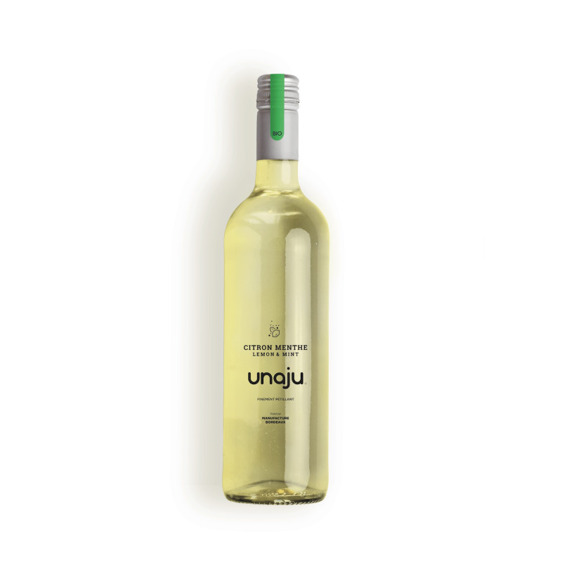UNAJU CITRON MENTHE 75CL de Unaju - Les jus pétillants de Bordeaux dans 🥛 Boissons sans alcools