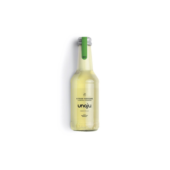 UNAJU CITRON VERVEINE 25CL de Unaju - Les jus pétillants de Bordeaux dans 🥛 Boissons sans alcools