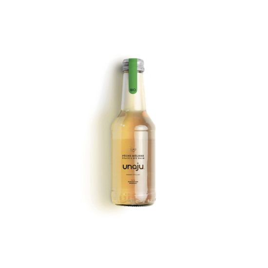 UNAJU PECHE MELISSE 25CL de Unaju - Les jus pétillants de Bordeaux dans 🥛 Boissons sans alcools