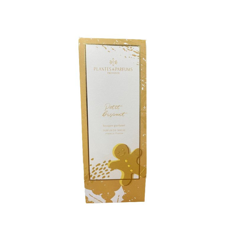 /bouquet parfume petit biscuit 100ml de Plantes & Parfums dans Bougie parfumée