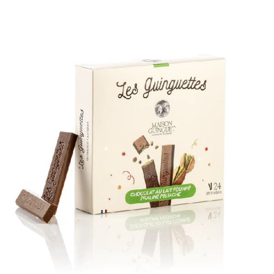 GUINGUETTES PRALINE PISTACHE 180G de 🍫 Maison Guinguet - le Chocolat dans 🍫 Chocolats