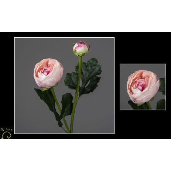 Tige renoncule 54cm rose de Jardinerie Bordeaux Libourne Gironde dans Plantes artificielles