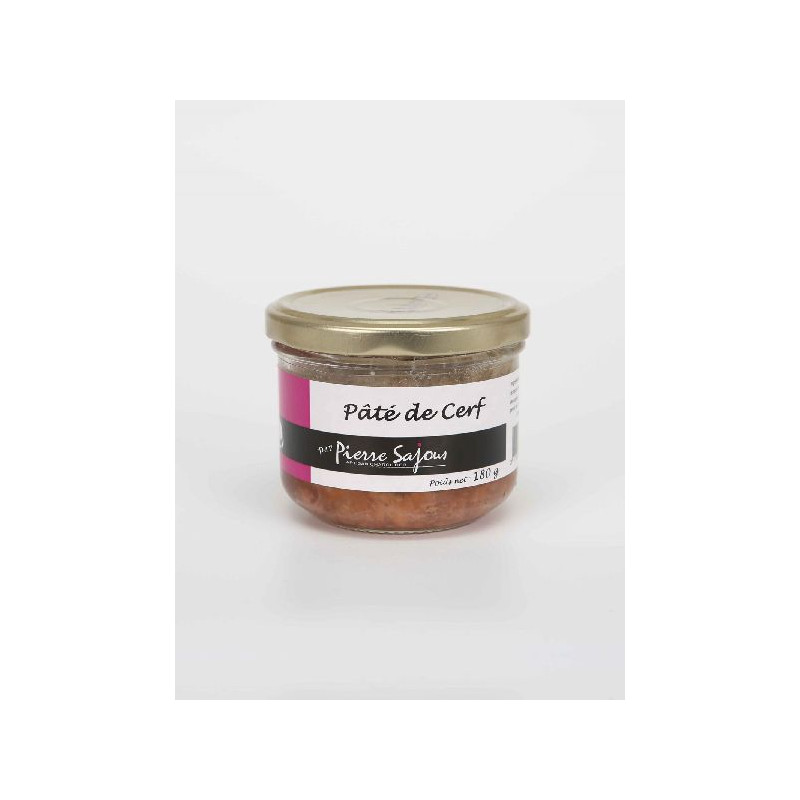 PATE DE CERF DES PYRENEES 180G de Table des producteurs Libourne dans 🥔 Apéritifs à manger