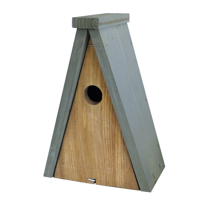 /Nichoir sauge / brou de noix 18x14x26cm de Jardinerie Bordeaux Libourne Gironde dans Nichoirs, Mangeoires et accessoires