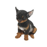 Chiot chihuahua assis de Esschert design - deco maison et jardin dans Sculpture et sujet