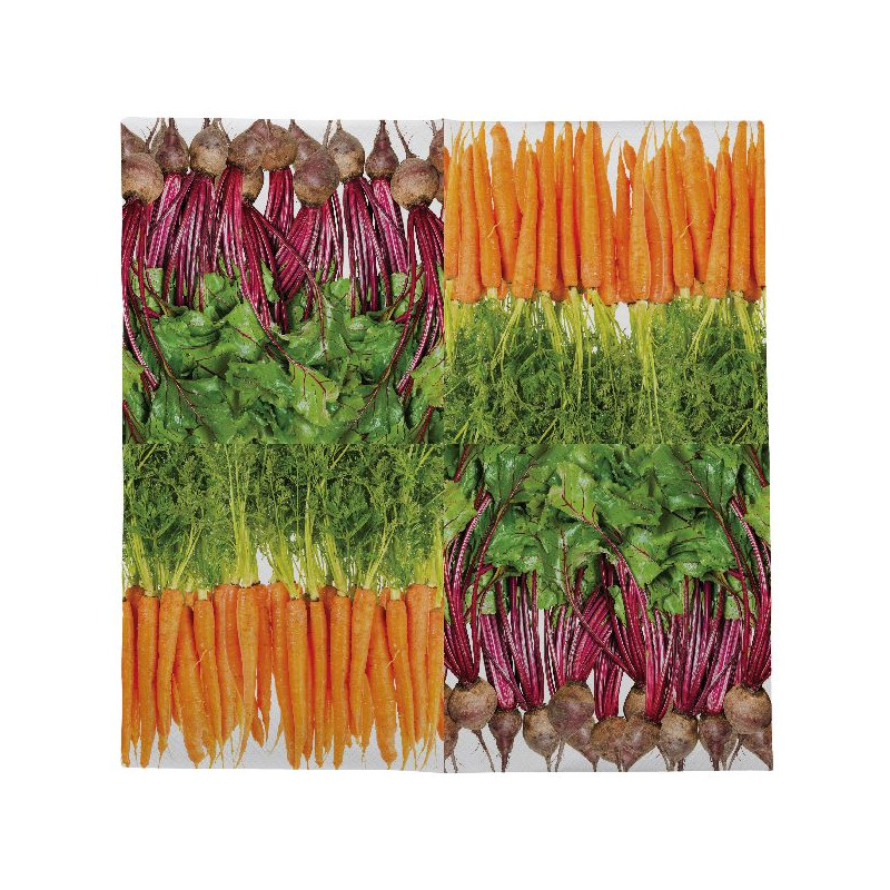 /Serviettes papier légumes 33x33cm de Esschert design - deco maison et jardin dans Serviette en papier