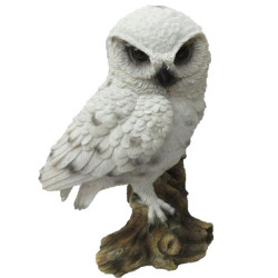 Chouette sur tronc m de Esschert design - deco maison et jardin dans Sculpture et sujet