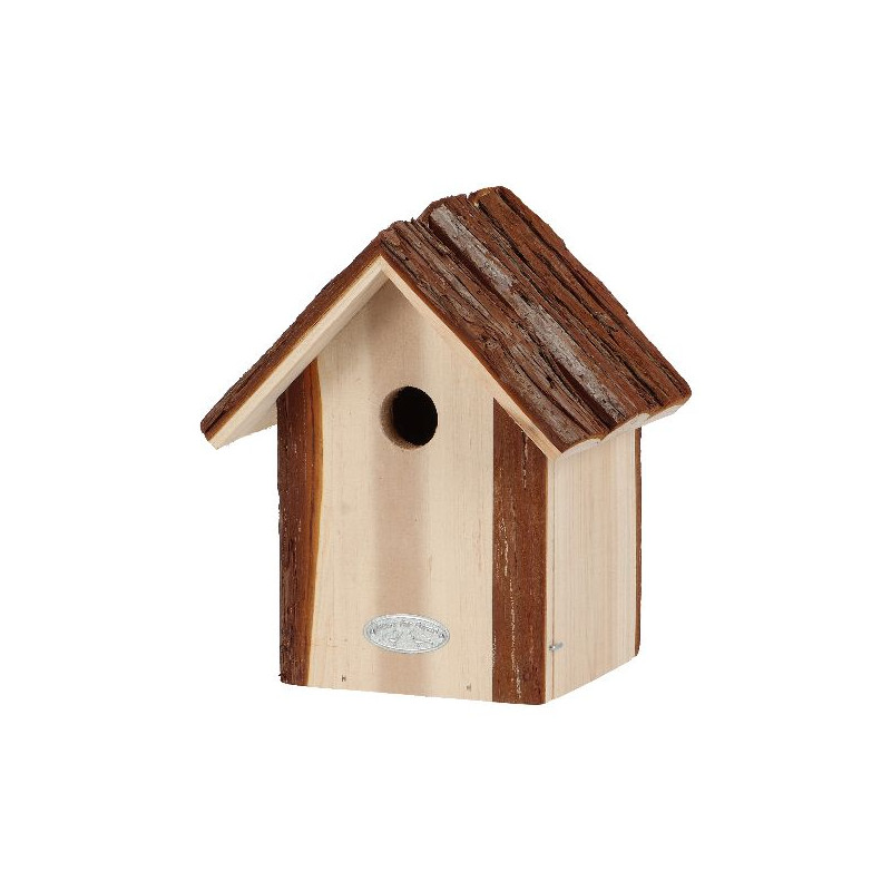 Nichoir mésange bleue toît écorce de Esschert design - deco maison et jardin dans Nichoirs, Mangeoires et accessoires