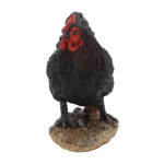Poule debout noire de Esschert design - deco maison et jardin dans Sculpture et sujet