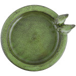 Bain oiseau céram. sur pied vert de Esschert design - deco maison et jardin dans Nichoirs, Mangeoires et accessoires
